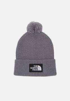 The North Face Faible Prix LOGO BOX POM BEANIE UNISEX - Bonnet casquettes, bonnets et chapeaux couleur unie