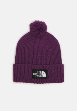 The North Face LOGO BOX POM BEANIE UNISEX - Bonnet 50% Off De Vente casquettes, bonnets et chapeaux couleur unie