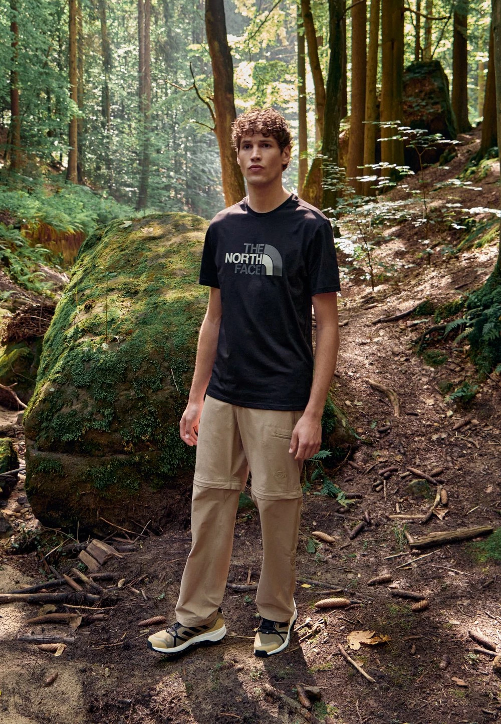 Prix De Lancement The North Face EASY TEE - T-shirt imprimé vêtements randonnée urbaine homme 10 Prix De Lancement The North Face EASY TEE - T-shirt imprimé vêtements randonnée urbaine homme – Image 8