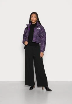 Réduction The North Face PRINTED NUPTSE SHORT JACKET - Doudoune vestes & blazers col doublé female -THE NORTH FACE Shop 3a50c43faa5e48908d0f601e693b5577