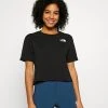 The North Face Petit Prix CROPPED SIMPLE DOME TEE - T-shirt basique vêtements randonnée female -THE NORTH FACE Shop 4d538bf0323040f7a9b1f81fc76251ee