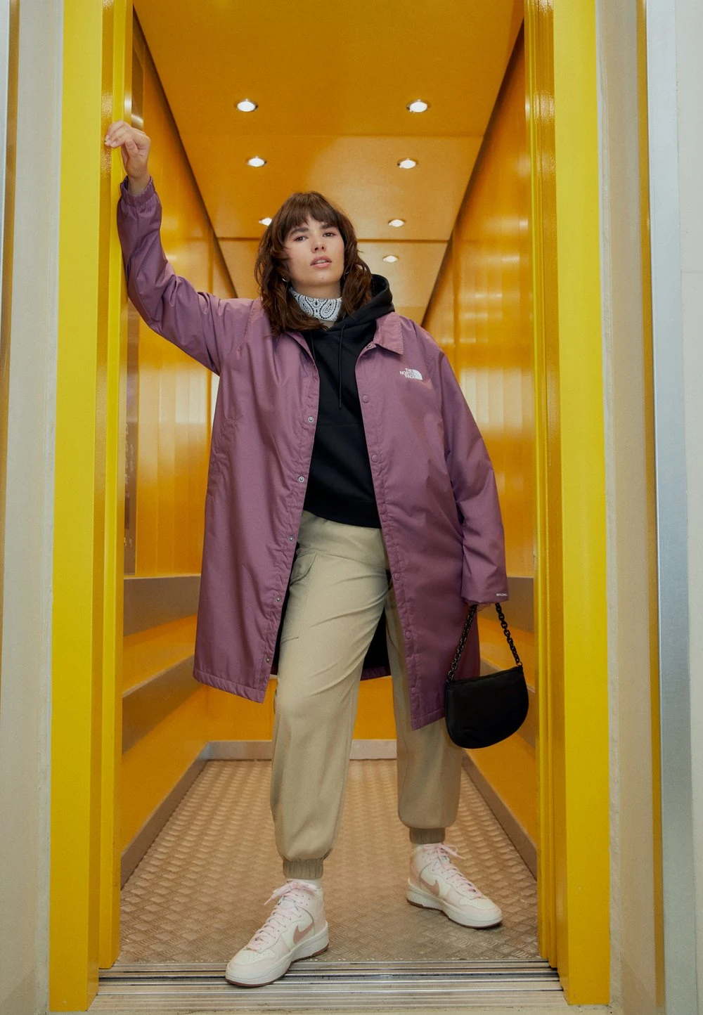 The North Face Prix Affortable TELEGRAPHIC COACHES JACKET - Veste imperméable vestes col à revers femme 3 The North Face Prix Affortable TELEGRAPHIC COACHES JACKET - Veste imperméable vestes col à revers femme