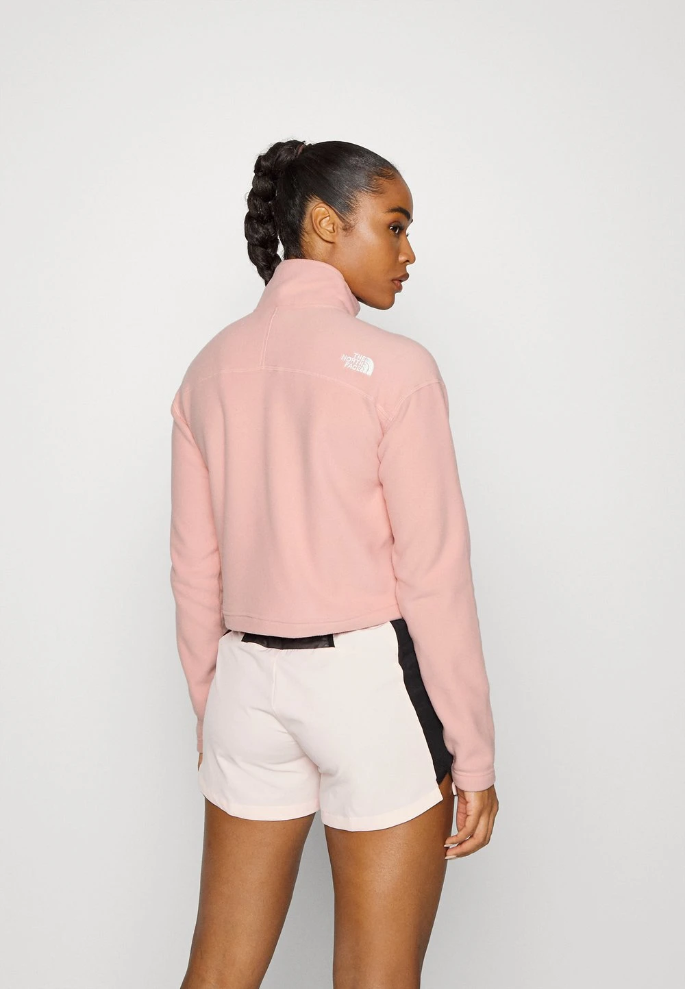 The North Face Prix Favorable GLACIER CROPPED 1/4 ZIP - Sweat polaire vêtements randonnée female 5 The North Face Prix Favorable GLACIER CROPPED 1/4 ZIP - Sweat polaire vêtements randonnée female – Image 3