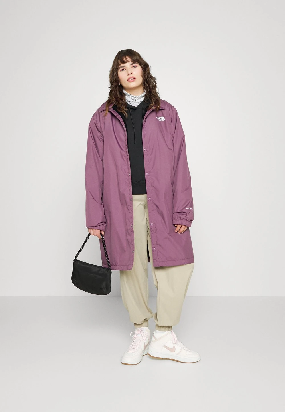 The North Face Prix Affortable TELEGRAPHIC COACHES JACKET - Veste imperméable vestes col à revers femme 8 The North Face Prix Affortable TELEGRAPHIC COACHES JACKET - Veste imperméable vestes col à revers femme – Image 6