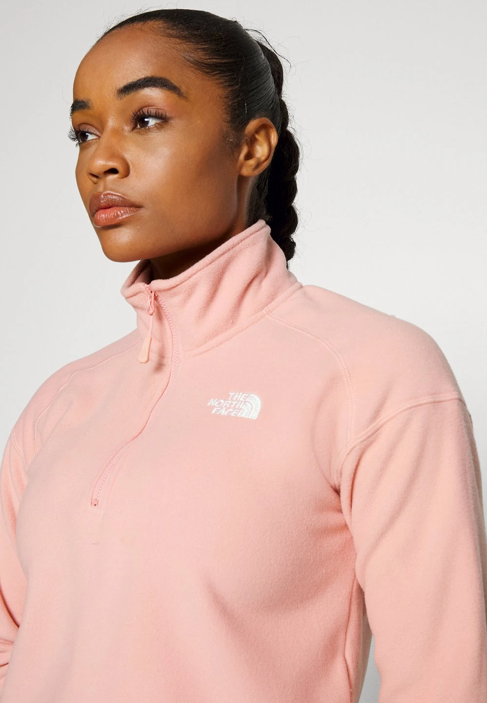 The North Face Prix Favorable GLACIER CROPPED 1/4 ZIP - Sweat polaire vêtements randonnée female 7 The North Face Prix Favorable GLACIER CROPPED 1/4 ZIP - Sweat polaire vêtements randonnée female – Image 5