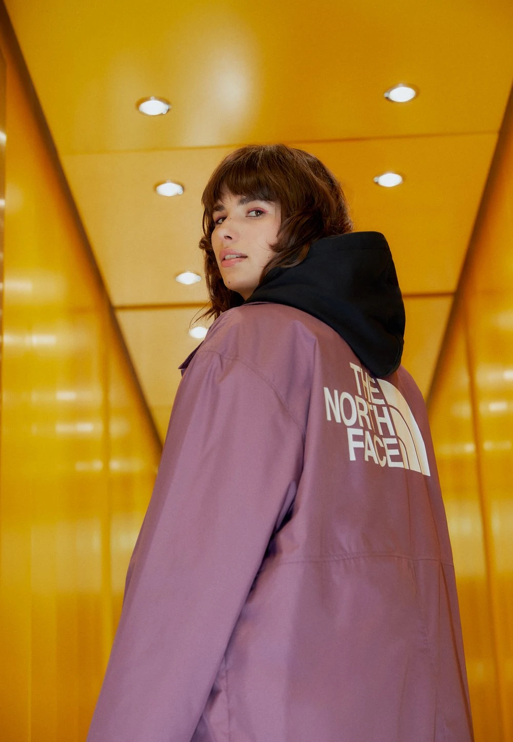 The North Face Prix Affortable TELEGRAPHIC COACHES JACKET - Veste imperméable vestes col à revers femme 6 The North Face Prix Affortable TELEGRAPHIC COACHES JACKET - Veste imperméable vestes col à revers femme – Image 4