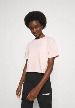 The North Face SIMPLE DOME TEE - T-shirt imprimĂ© Soldes vĂȘtements col rond female